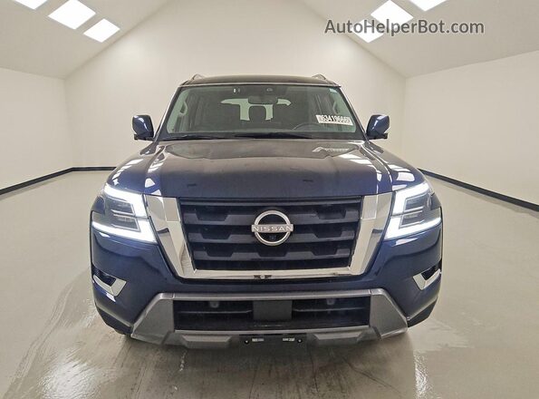 JN8AY2BC9P9182601 2023 NISSAN ARMADA Blue Vista frontal