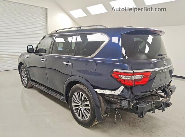 JN8AY2BC9P9182601 2023 NISSAN ARMADA Blue Trasero izquierdo