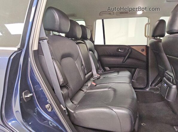 JN8AY2BC9P9182601 2023 NISSAN ARMADA Blue Vista interior trasera