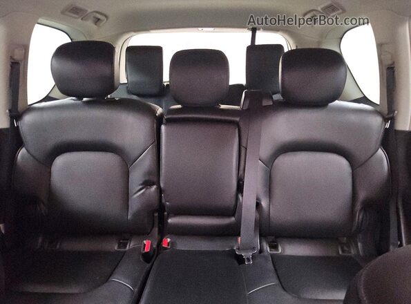 JN8AY2BC9P9182601 2023 NISSAN ARMADA Blue Vista de los asientos traseros