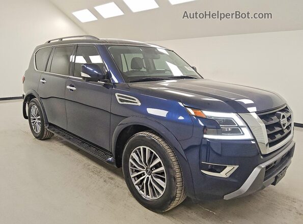 JN8AY2BC9P9182601 2023 NISSAN ARMADA Blue Առջևի աջ