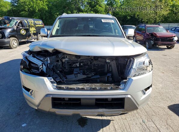 JN8AY2BD7R9710129 2024 NISSAN ARMADA Silver Դիմացի տեսք