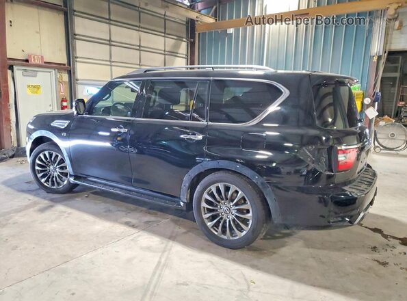 JN8AY2DB4N9810873 2022 NISSAN ARMADA Black უკანა მარცხენა