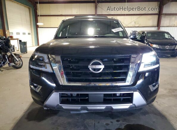 JN8AY2DB4N9810873 2022 NISSAN ARMADA Black წინა ხედი