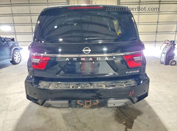 JN8AY2DB4N9810873 2022 NISSAN ARMADA Black უკანა ხედი