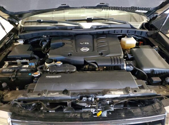 JN8AY2DB4N9810873 2022 NISSAN ARMADA Black ძრავის განყოფილების ხედი