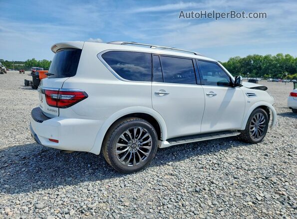 JN8AY2DB5M9790051 2021 NISSAN ARMADA White უკანა მარჯვენა