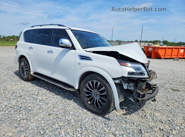 JN8AY2DB5M9790051 2021 NISSAN ARMADA White წინა მარჯვენა