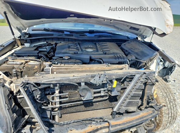 JN8AY2DB5M9790051 2021 NISSAN ARMADA White ძრავის განყოფილების ხედი