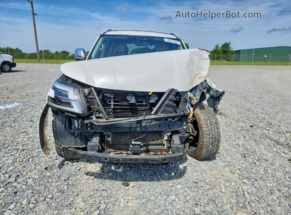 JN8AY2DB5M9790051 2021 NISSAN ARMADA White წინა ხედი