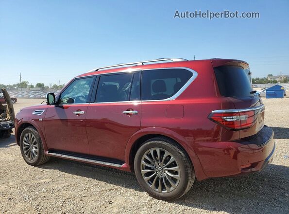 JN8AY2DB6N9810213 2022 NISSAN ARMADA Красный Задняя левая четверть