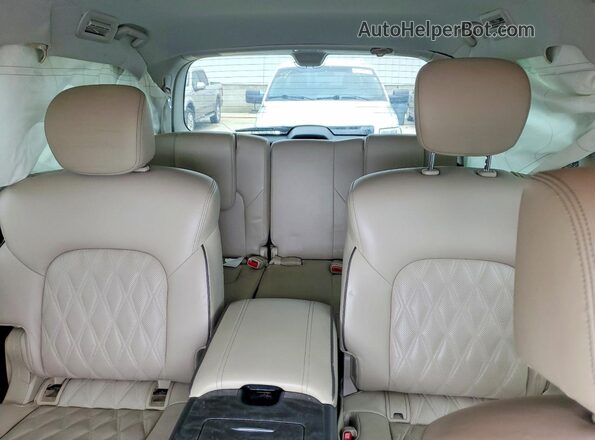 JN8AY2DB8M9790528 2021 NISSAN ARMADA Black Rear seats view