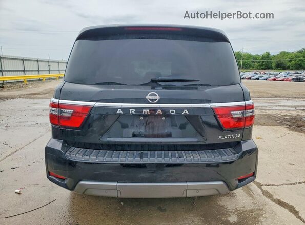 JN8AY2DB8M9790528 2021 NISSAN ARMADA Black Rear view
