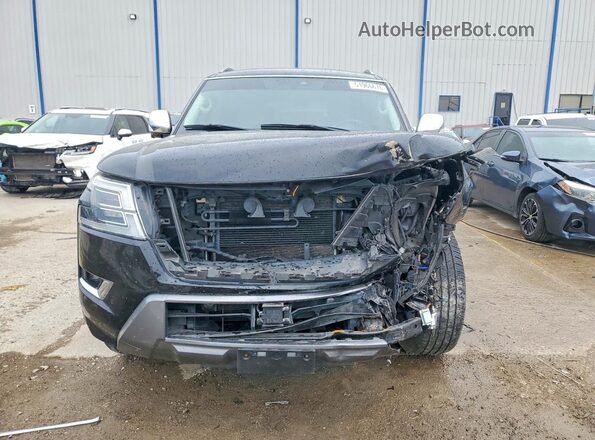 JN8AY2DB8M9790528 2021 NISSAN ARMADA Black Front view