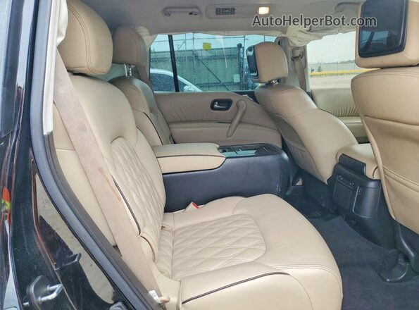 JN8AY2DB8M9790528 2021 NISSAN ARMADA Black Rear interior view