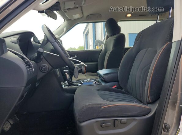 JN8AY2ED8P9694936 2023 NISSAN ARMADA Charcoal Widok wnętrza z przodu