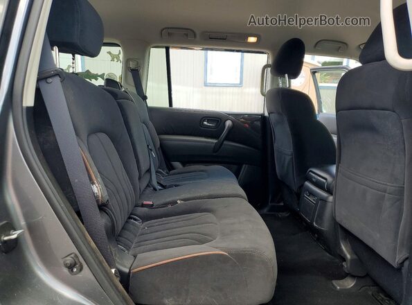 JN8AY2ED8P9694936 2023 NISSAN ARMADA Charcoal Widok wnętrza z tyłu