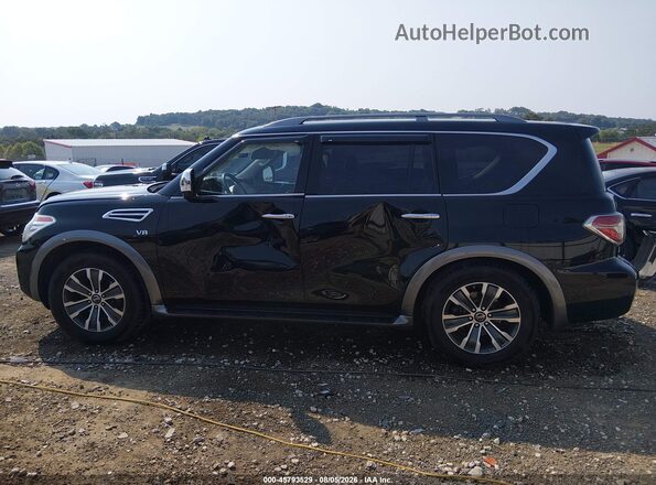 JN8AY2NC0KX512402 2019 NISSAN ARMADA Black სალონის 360-გრადუსიანი ხედი