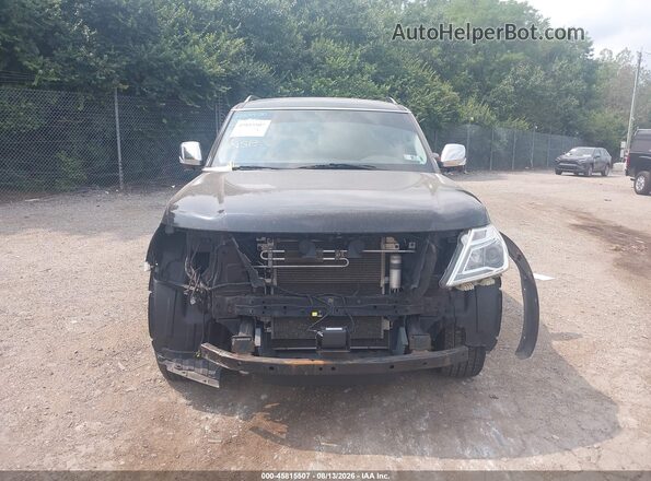 JN8AY2NC2KX509601 2019 NISSAN ARMADA Black ხელსაწყოთა პანელის ხედი