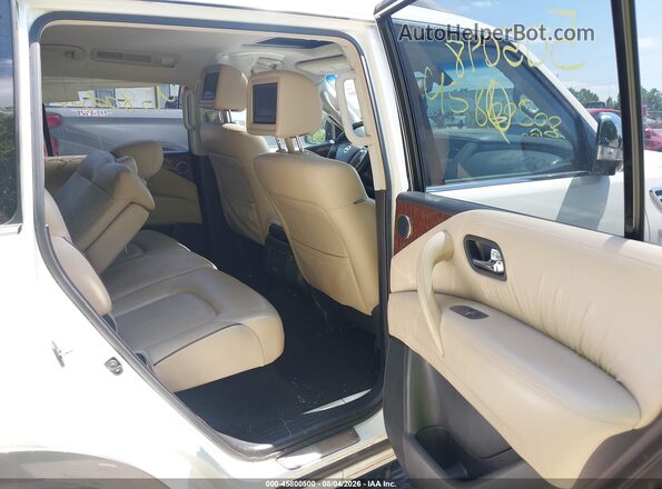 JN8AY2NC3H9505098 2017 NISSAN ARMADA Белый Вид наклейки с VIN-кодом