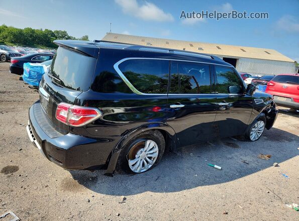JN8AY2NC3H9508308 2017 NISSAN ARMADA Black უკანა მარჯვენა