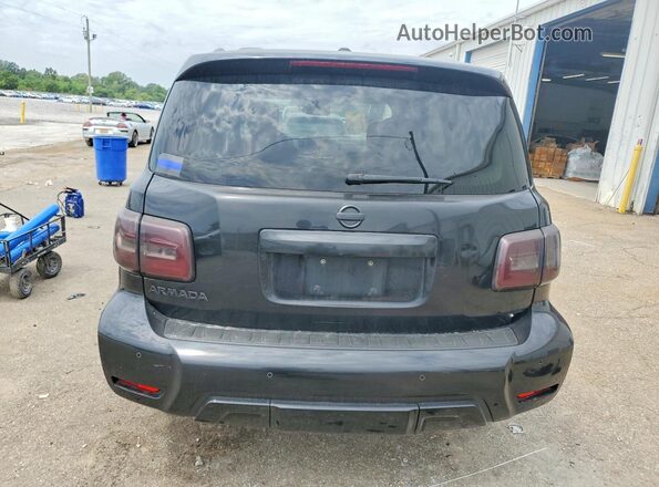 JN8AY2NC4H9506857 2017 NISSAN ARMADA Черный Вид сзади