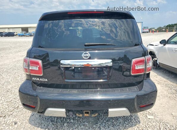 JN8AY2NC4H9506969 2017 NISSAN ARMADA Черный Вид сзади