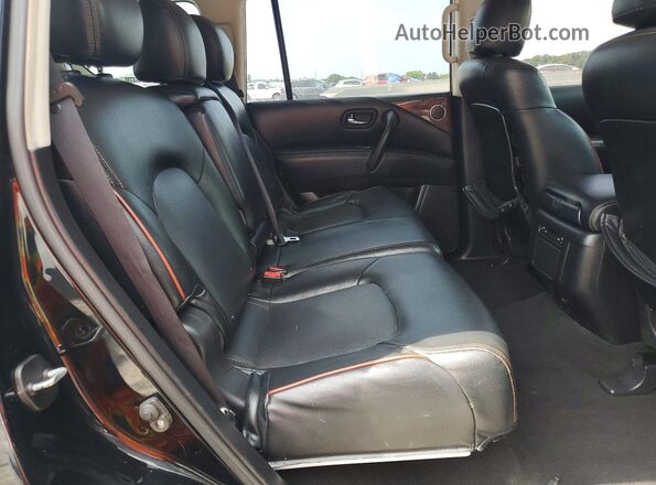 JN8AY2NC4H9506969 2017 NISSAN ARMADA Черный Вид задней части салона