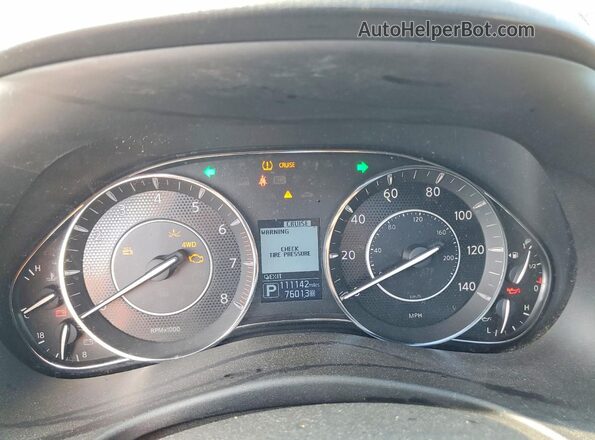 JN8AY2NC4J9554655 2018 NISSAN ARMADA Black Widok zestawu wskaźników