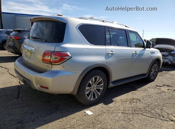 JN8AY2NC4KX511401 2019 NISSAN ARMADA Silver Rear right