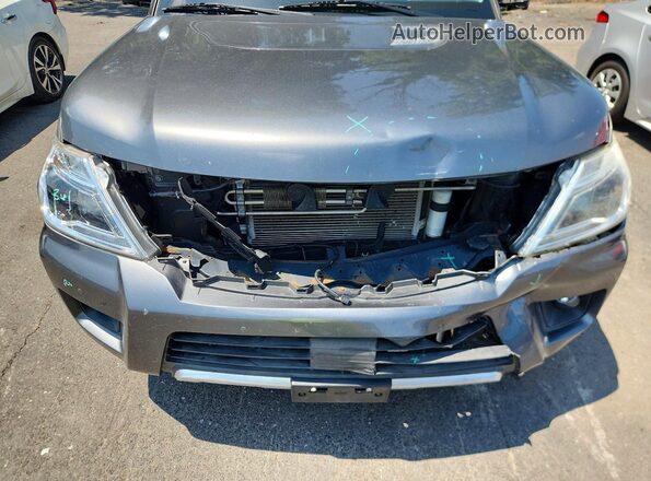 JN8AY2NC5H9512702 2017 NISSAN ARMADA Gray Вид підкапотного простору