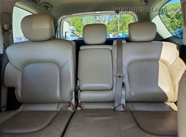 JN8AY2NC8J9551063 2018 NISSAN ARMADA Gray Widok tylnych siedzeń