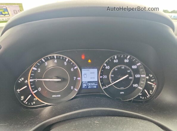 JN8AY2NC8KX511465 2019 NISSAN ARMADA Black Widok zestawu wskaźników