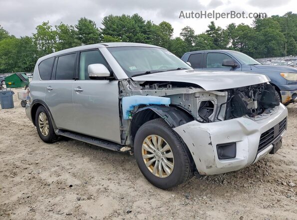 JN8AY2NCXH9510198 2017 NISSAN ARMADA Silver წინა მარჯვენა