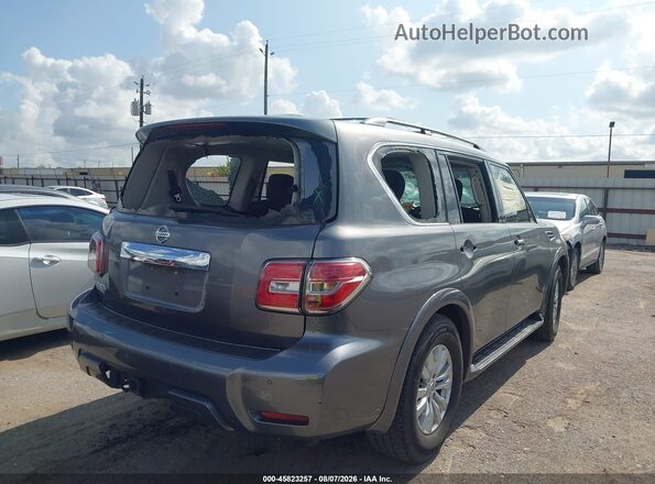 JN8AY2ND2KX008989 2019 NISSAN ARMADA Gray უკანა მარჯვენა