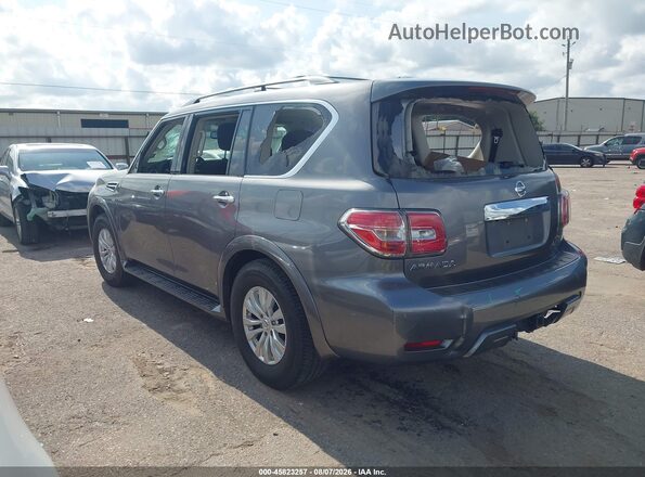 JN8AY2ND2KX008989 2019 NISSAN ARMADA Gray უკანა მარცხენა