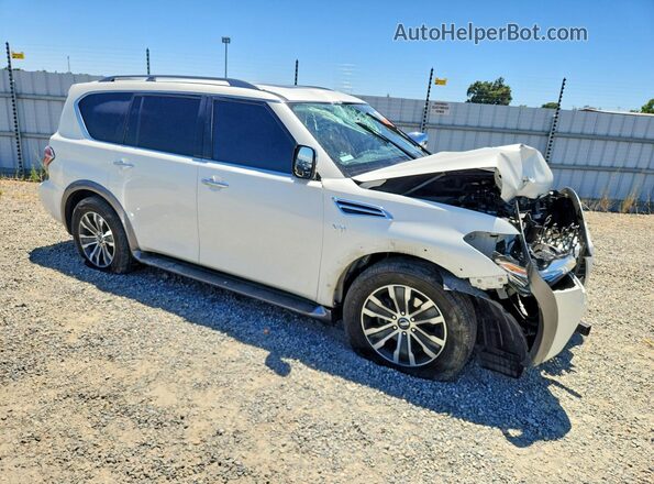 JN8AY2ND2LX015894 2020 NISSAN ARMADA White წინა მარჯვენა