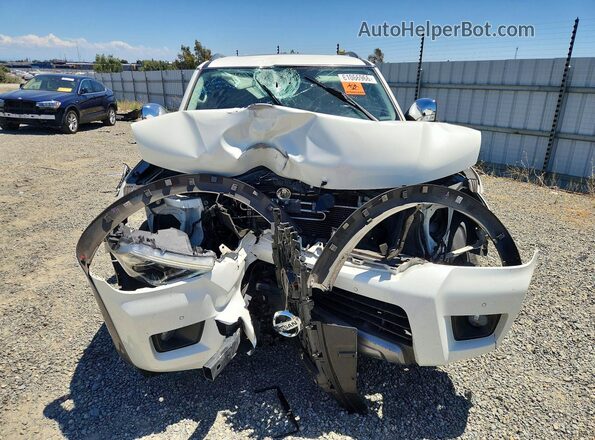 JN8AY2ND2LX015894 2020 NISSAN ARMADA White წინა ხედი