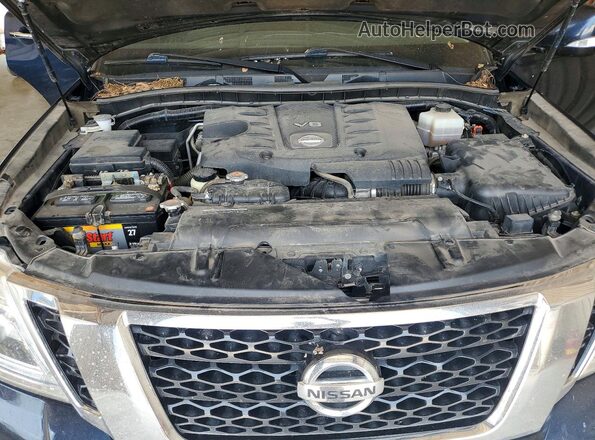 JN8AY2ND5K9086719 2019 NISSAN ARMADA Blue Շարժիչի բաժամունքի տեսք