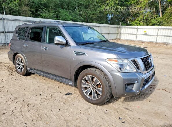 JN8AY2ND5KX009361 2019 NISSAN ARMADA Gray Առջևի աջ