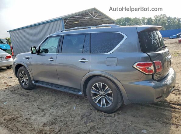 JN8AY2ND5KX009361 2019 NISSAN ARMADA Gray Հետևի ձախ