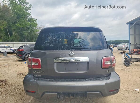 JN8AY2ND5KX009361 2019 NISSAN ARMADA Gray Հետևի տեսք