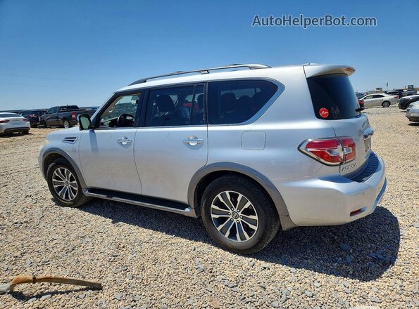 JN8AY2ND7J9051047 2018 NISSAN ARMADA Silver Задня ліва чверть
