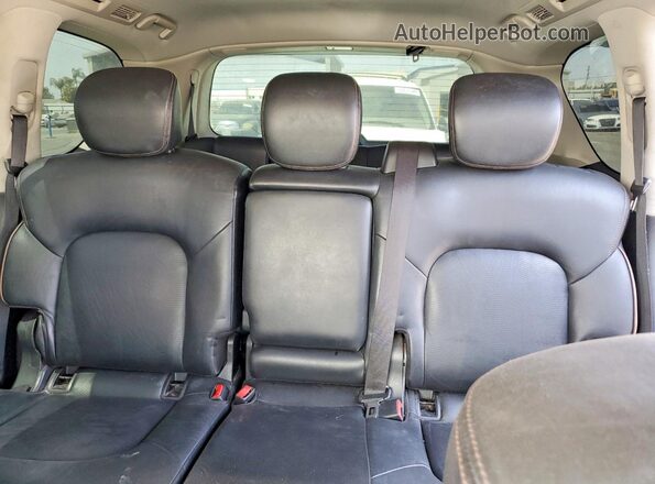 JN8AY2ND7LX017365 2020 NISSAN ARMADA Blue Vista de los asientos traseros