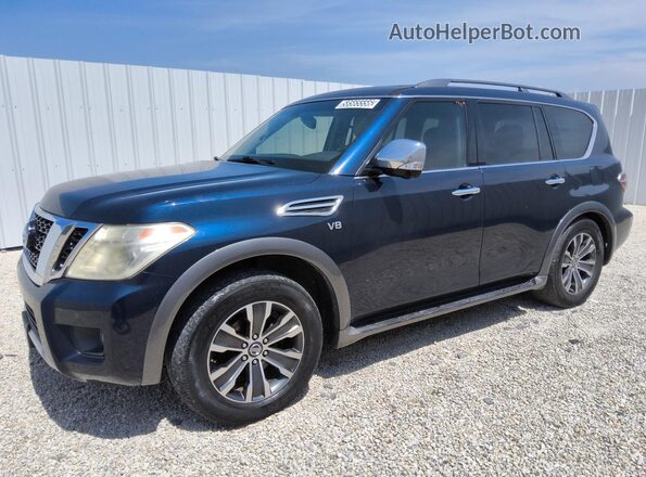 JN8AY2ND8H9003759 2017 NISSAN ARMADA Blue 