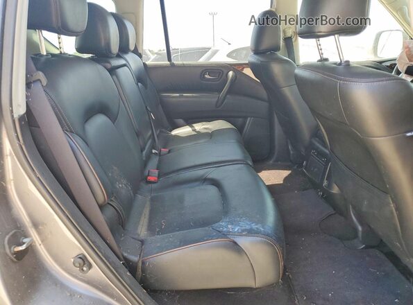 JN8AY2ND8JX001091 2018 NISSAN ARMADA Серый Вид задних сидений