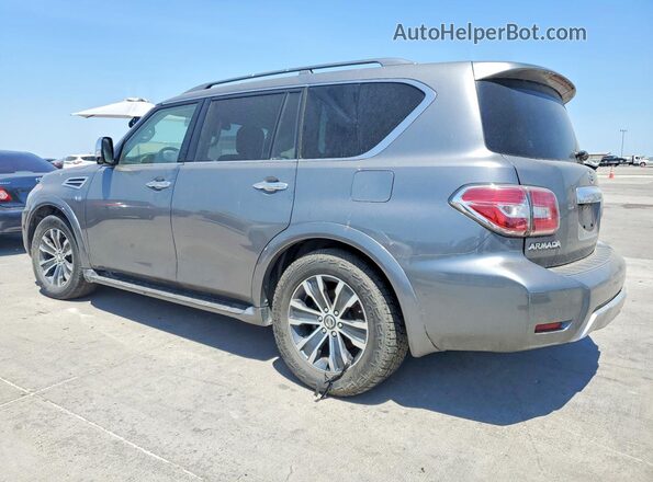 JN8AY2ND8JX001091 2018 NISSAN ARMADA Серый Задняя левая четверть
