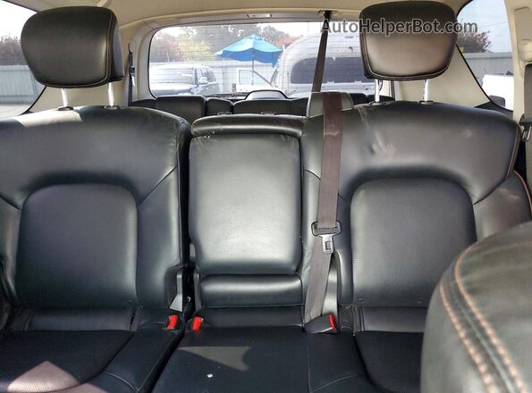 JN8AY2NDXH9011068 2017 NISSAN ARMADA Серебряный Вид задних сидений