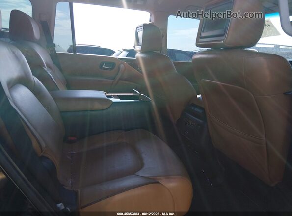 JN8AY2NE0H9707964 2017 NISSAN ARMADA Black VIN კოდის სტიკერის ხედი