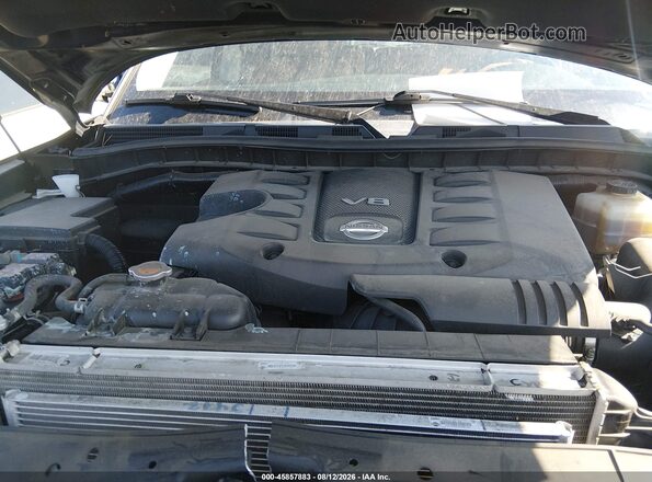 JN8AY2NE0H9707964 2017 NISSAN ARMADA Black უკანა ხედი
